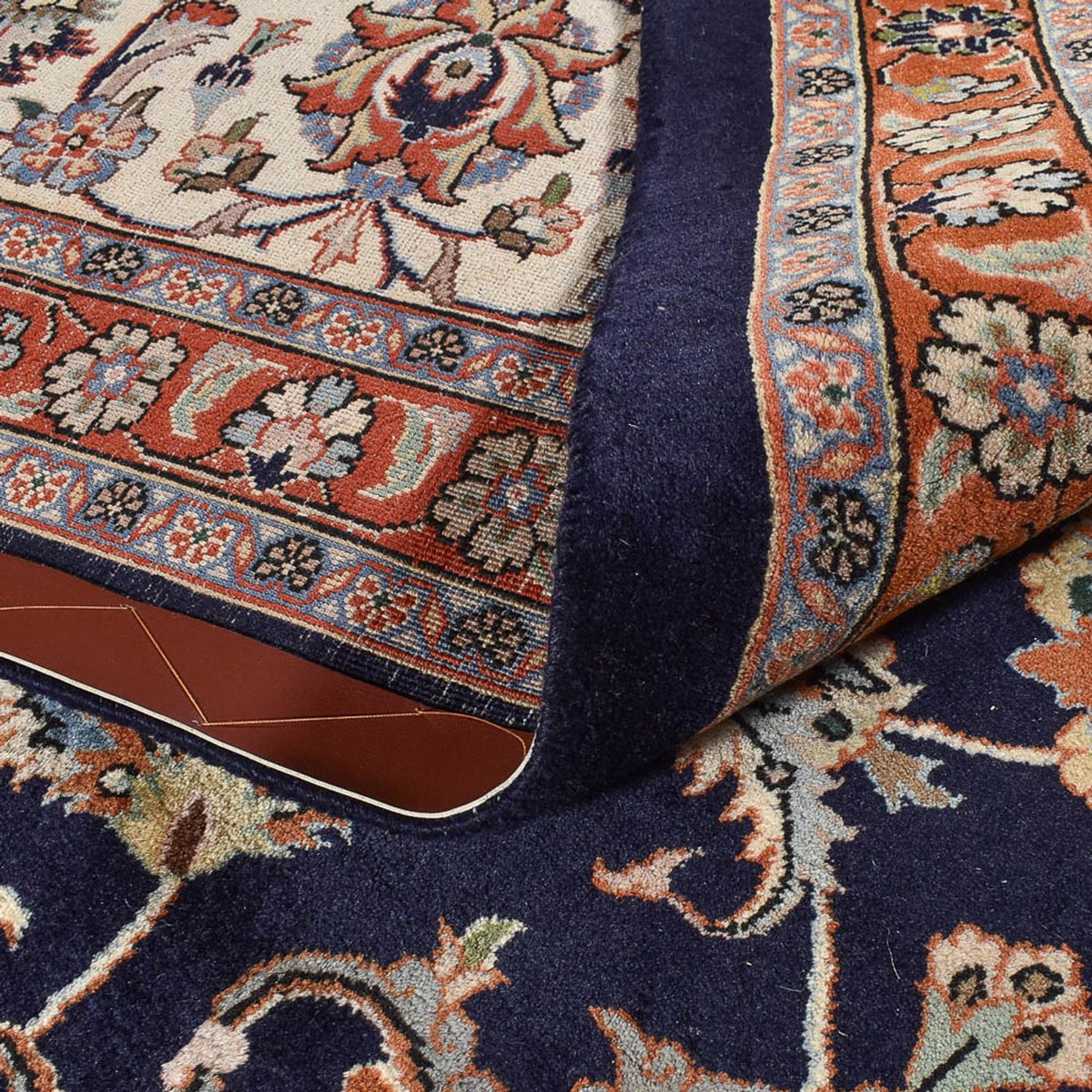 Perzisch tapijt - Klassiek - Koninklijke - 387 x 302 cm - donkerblauw