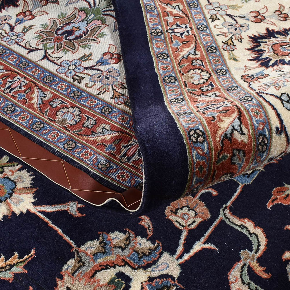 Perzisch tapijt - Klassiek - Koninklijke - 390 x 300 cm - donkerblauw