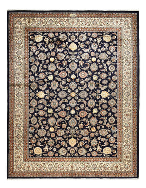 Perzisch tapijt - Klassiek - Koninklijke - 388 x 295 cm - donkerblauw