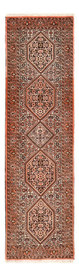 Loper Perzisch tapijt - Bijar - 198 x 57 cm - roest