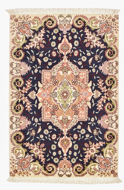 Tabriz - 50 Raj Tapijt 60x92cm - Perzisch tapijt