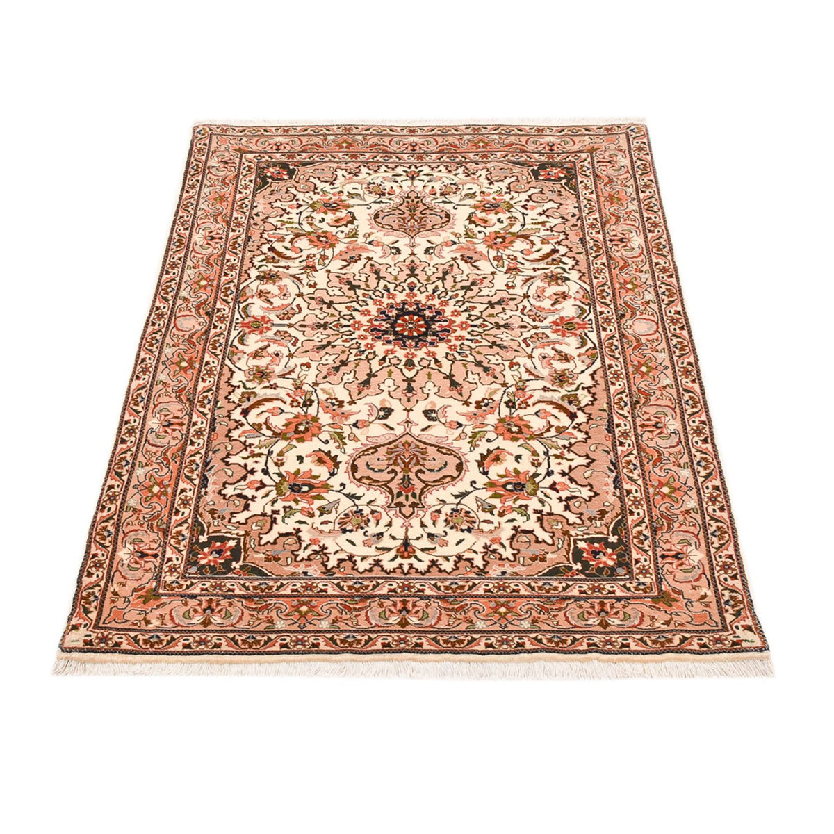 Perzisch tapijt - Tabriz - Royal - 150 x 100 cm - beige