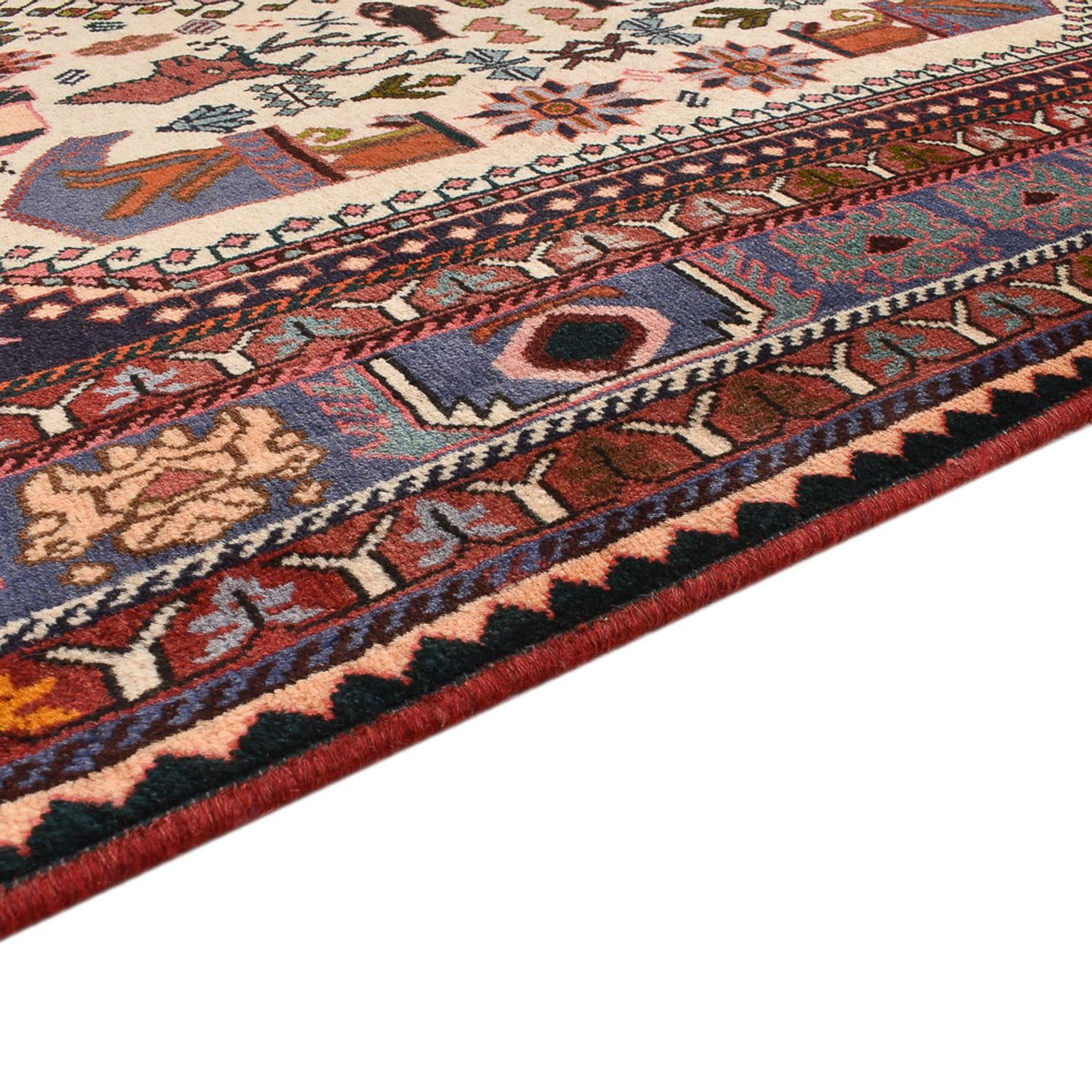 Kashkuli Tapijt 252x156cm - Perzisch tapijt
