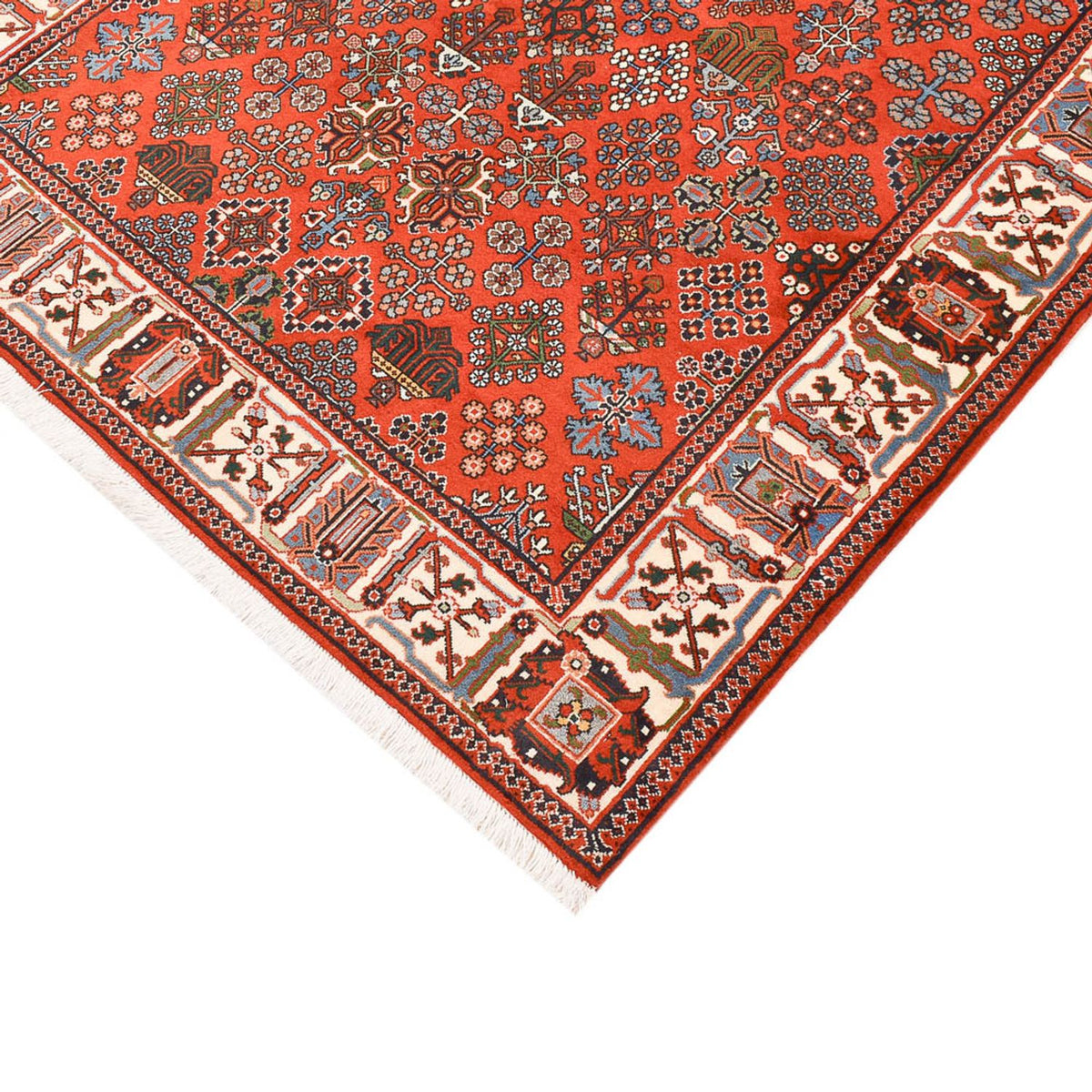 Gabbeh Tapijt - Kashkuli Perzisch - 205 x 133 cm - rood