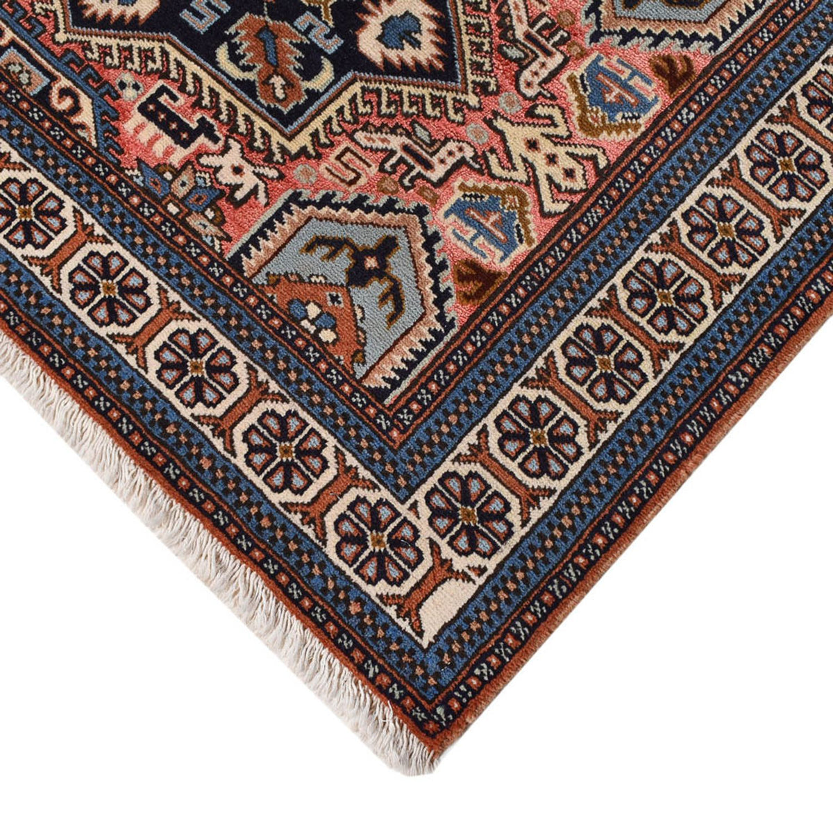 Perzisch tapijt - Keshan - 183 x 130 cm - licht rood