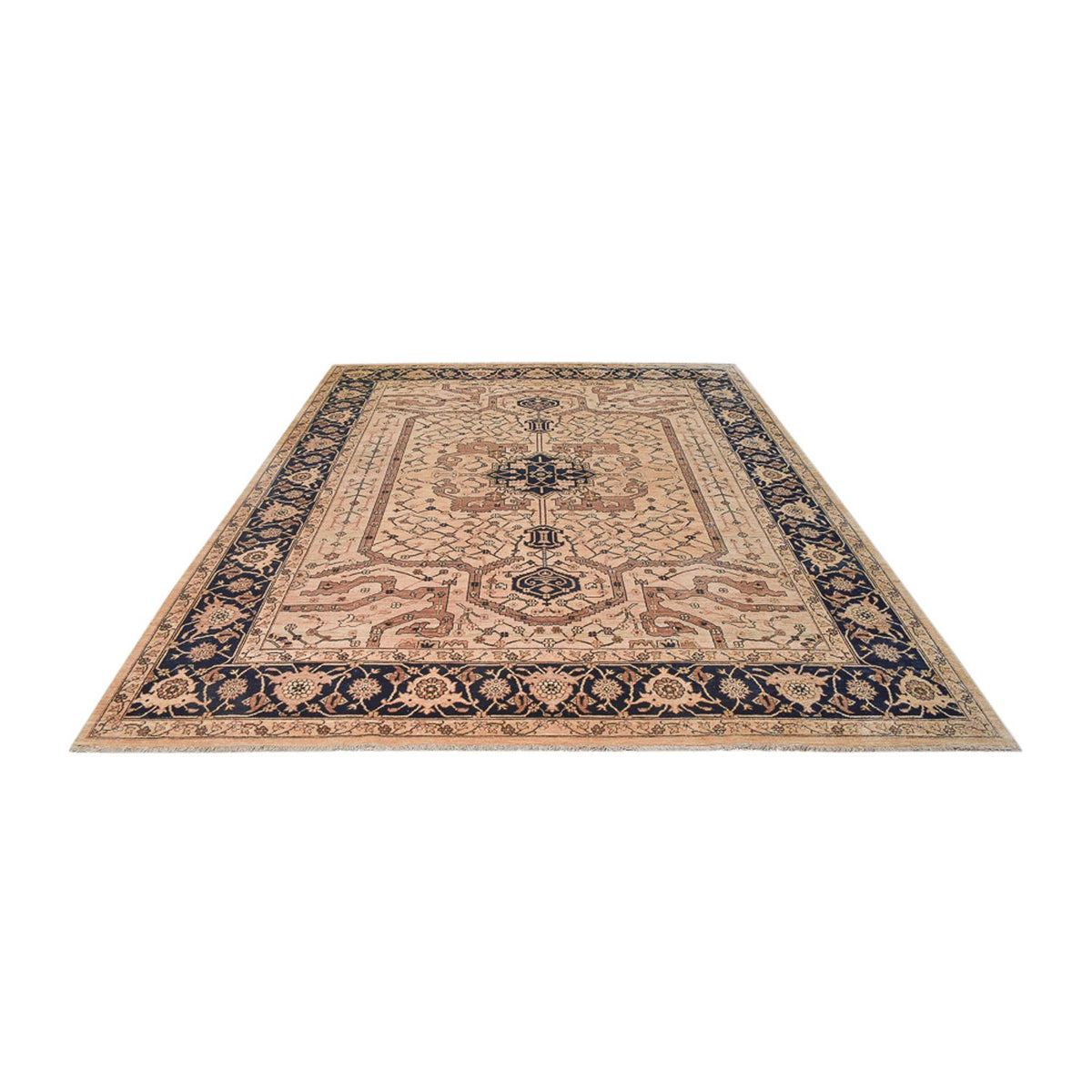 Ziegler tapijt - 348 x 278 cm - licht beige