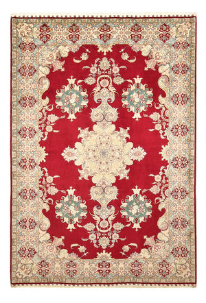 Perzisch tapijt - Tabriz - Royal - 310 x 204 cm - rood