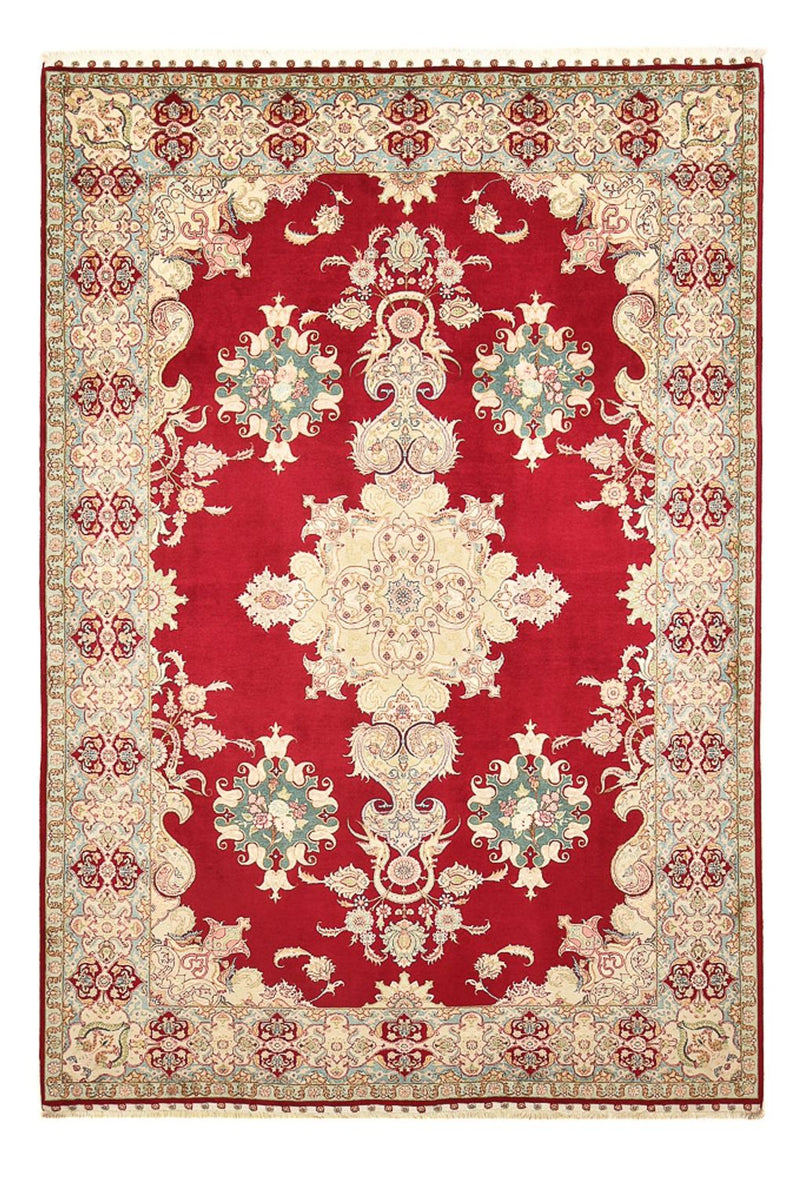 Perzisch tapijt - Tabriz - Royal - 310 x 204 cm - rood