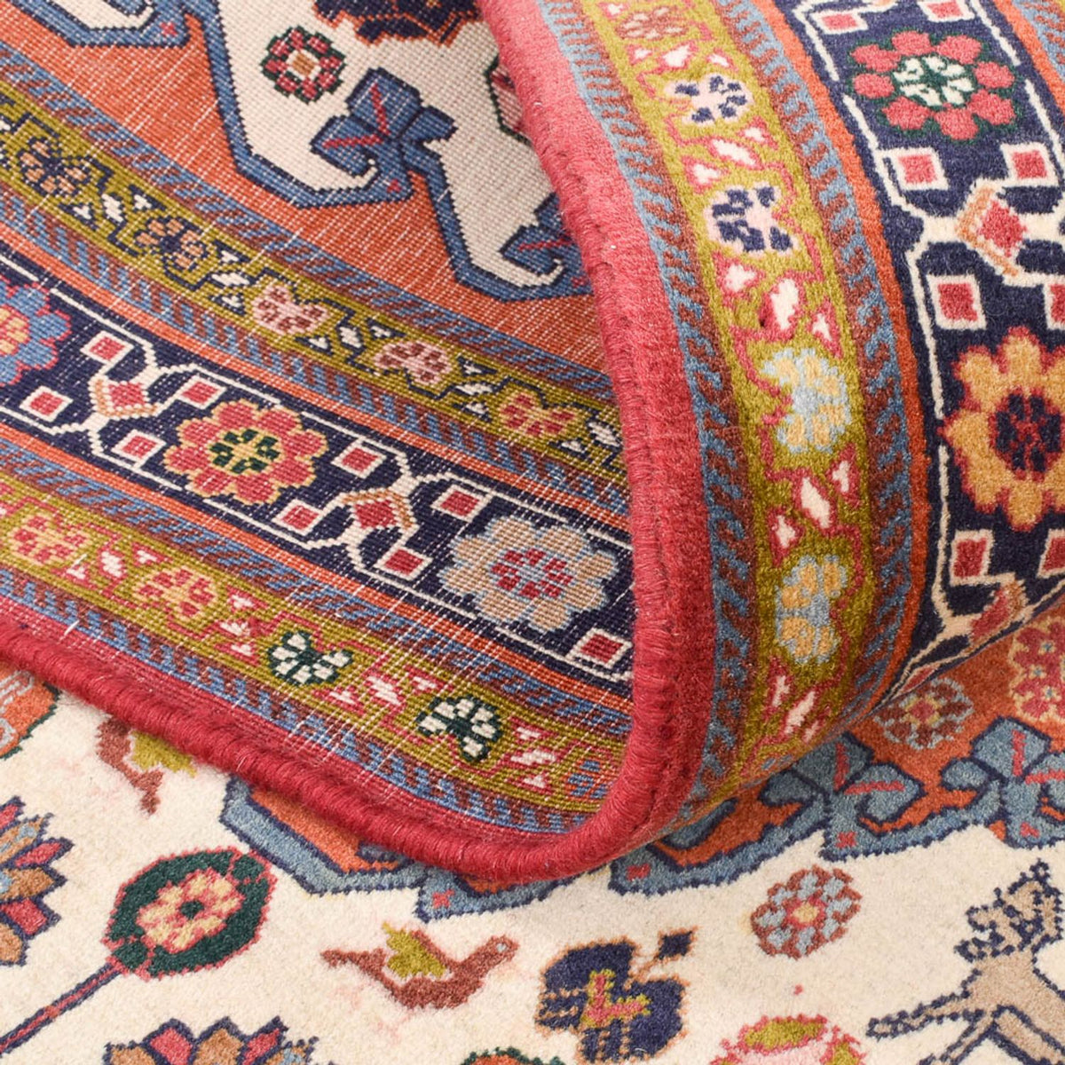 Gabbeh Tapijt - Kashkuli Perzisch - 194 x 130 cm - veelkleurig