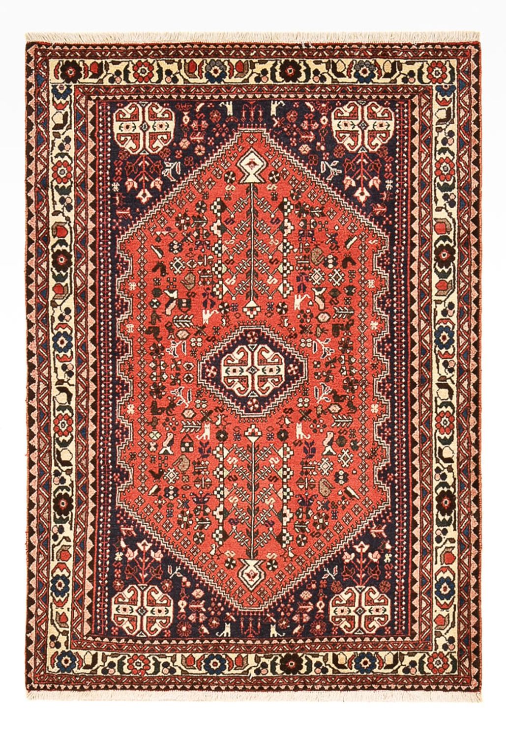 Perzisch Tapijt - Nomadisch - 153 x 104 cm - rood