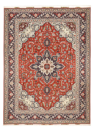 Perzisch tapijt - Tabriz - Royal - 403 x 302 cm - rood