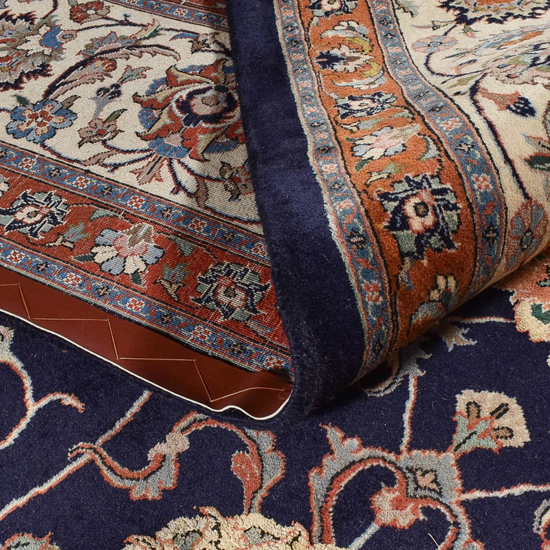 Perzisch tapijt - Klassiek - Koninklijke - 394 x 304 cm - donkerblauw