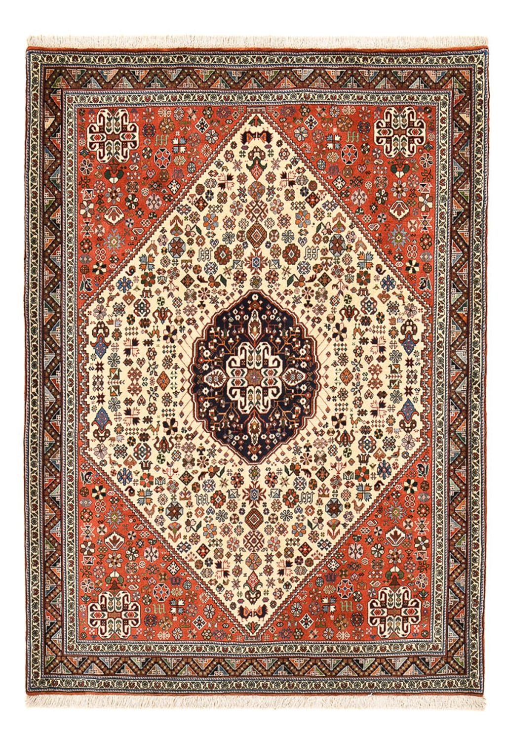 Gabbeh Tapijt - Kashkuli Perzisch - 206 x 152 cm - veelkleurig