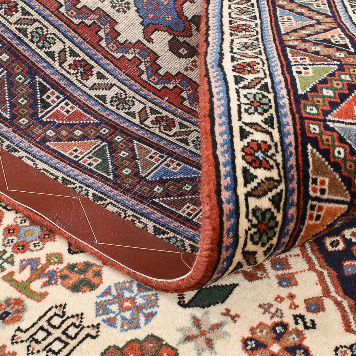 Gabbeh Tapijt - Kashkuli Perzisch - 206 x 152 cm - veelkleurig