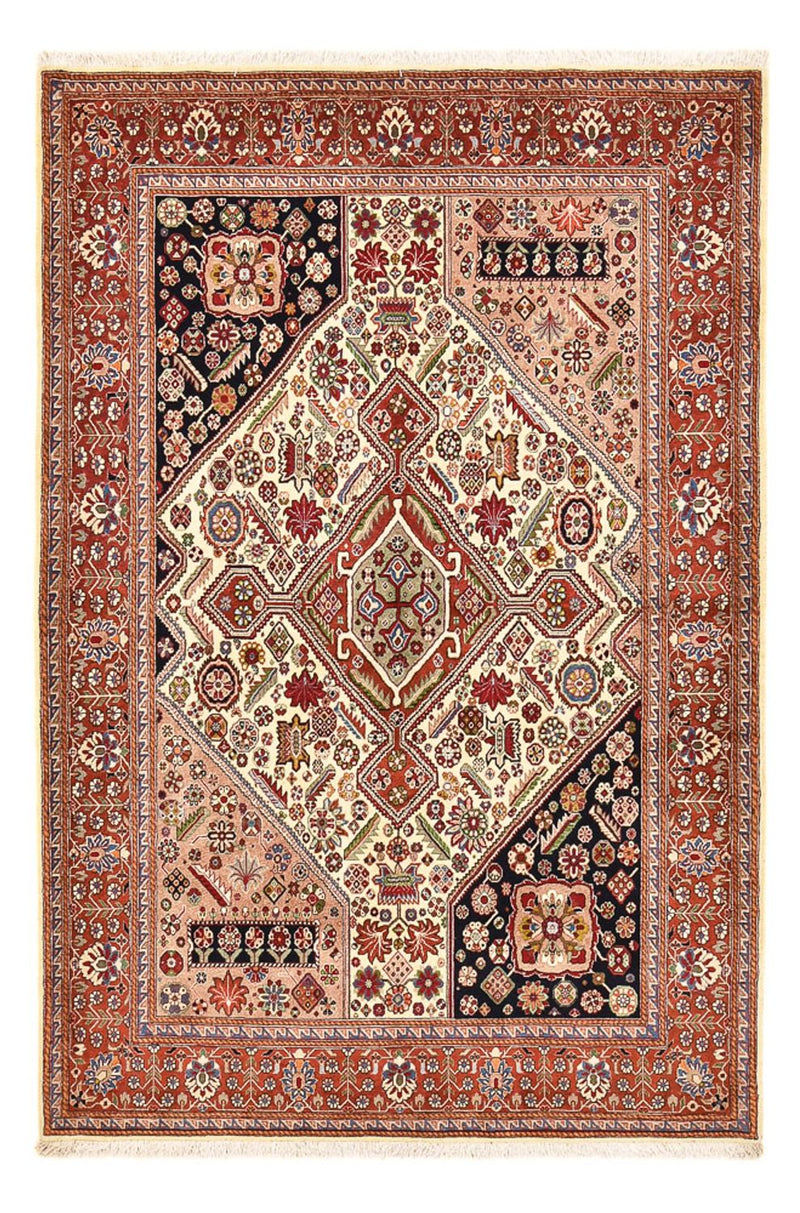 Gabbeh Tapijt - Kashkuli Perzisch - 218 x 150 cm - licht rood