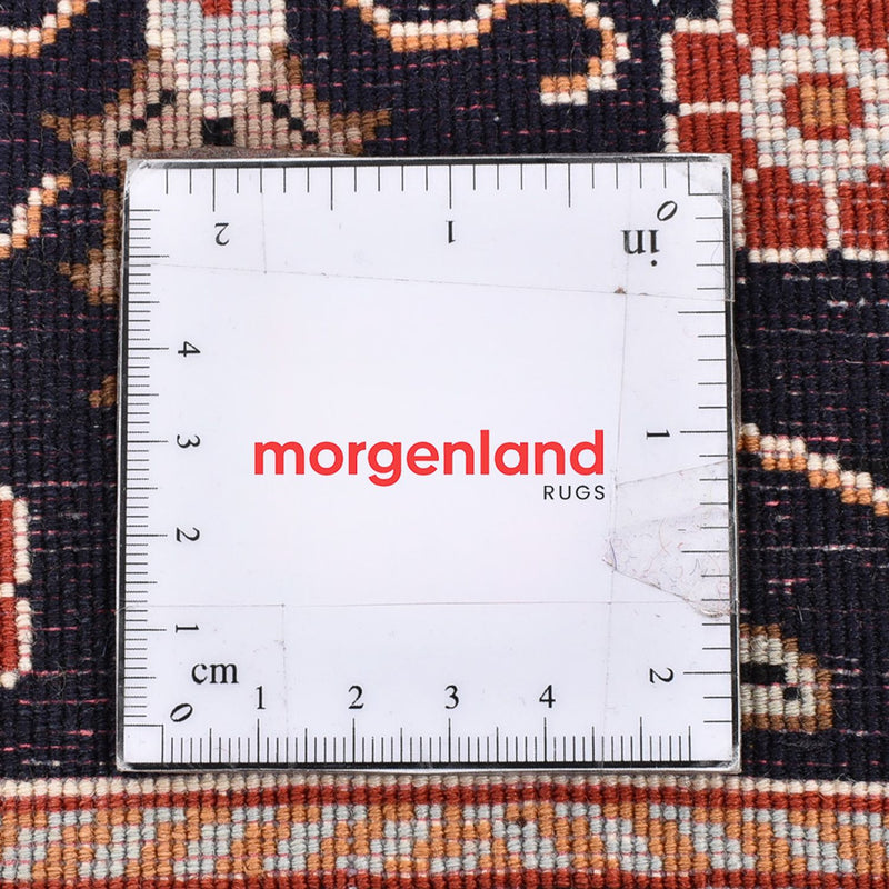 Perzisch tapijt - Ghom - 105 x 70 cm - donkerblauw