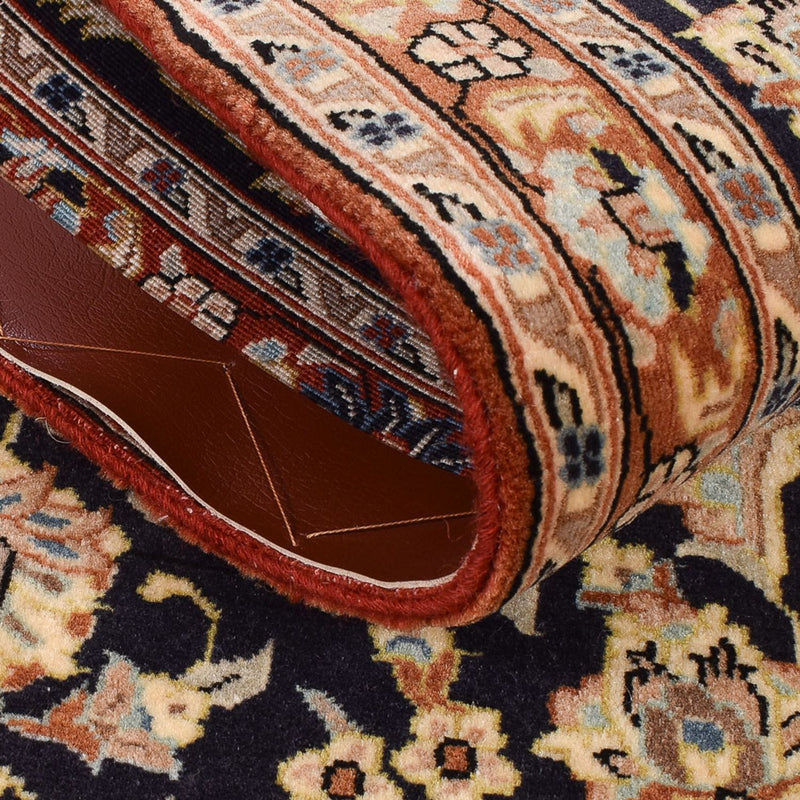 Loper Perzisch tapijt - Ghom - Koninklijk - 210 x 50 cm - donker beige