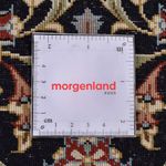 Loper Perzisch tapijt - Ghom - Koninklijk - 200 x 50 cm - donker beige