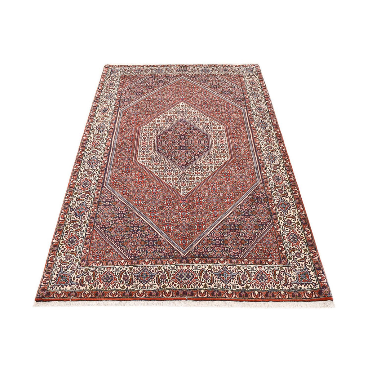 Perzisch tapijt - Bijar - 240 x 135 cm - roest