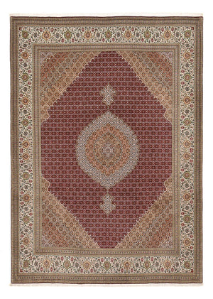 Perzisch tapijt - Tabriz - Royal - 351 x 250 cm - bordeauxrood
