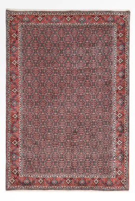 Perzisch tapijt - Bijar - 301 x 203 cm - roest