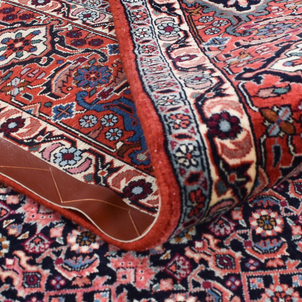 Perzisch tapijt - Bijar - 301 x 203 cm - roest