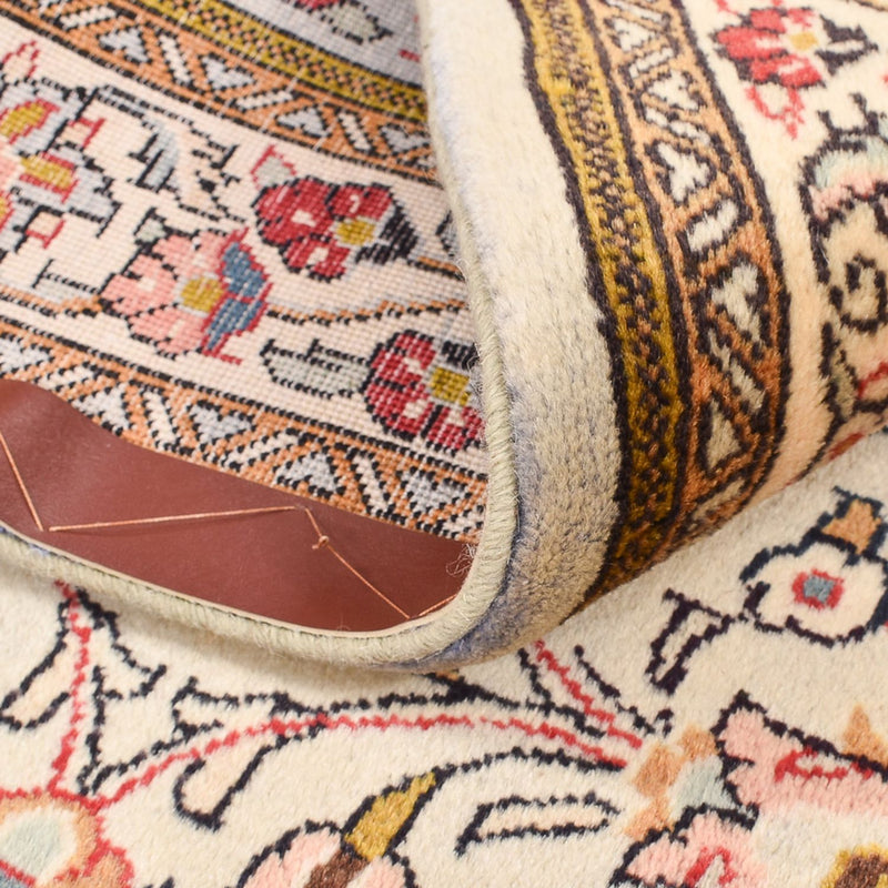 Perzisch tapijt - Ghom - 156 x 106 cm - crème