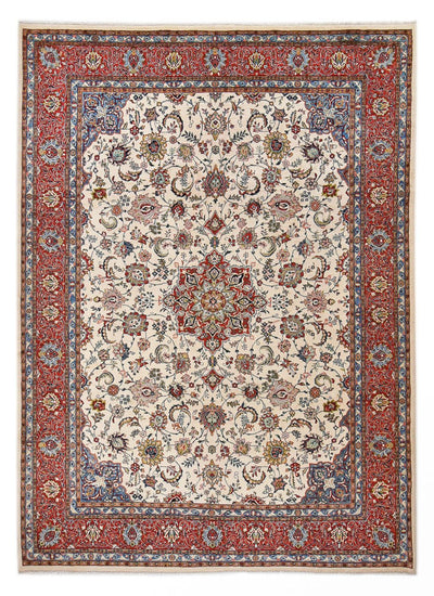 Sarouk Tapijt 296x404cm - Perzisch tapijt - crème