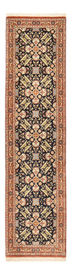Loper Perzisch tapijt - Ghom - Koninklijk - 200 x 51 cm - donker beige