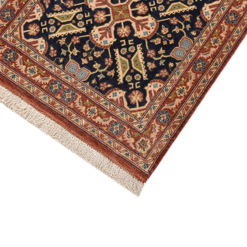 Loper Perzisch tapijt - Ghom - Koninklijk - 200 x 51 cm - donker beige