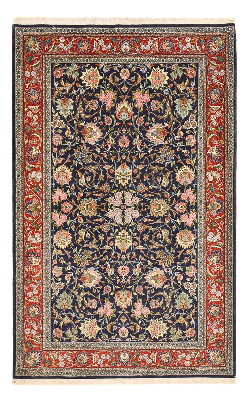 Perzisch tapijt - Isfahan - Premium - 220 x 140 cm - donkerblauw