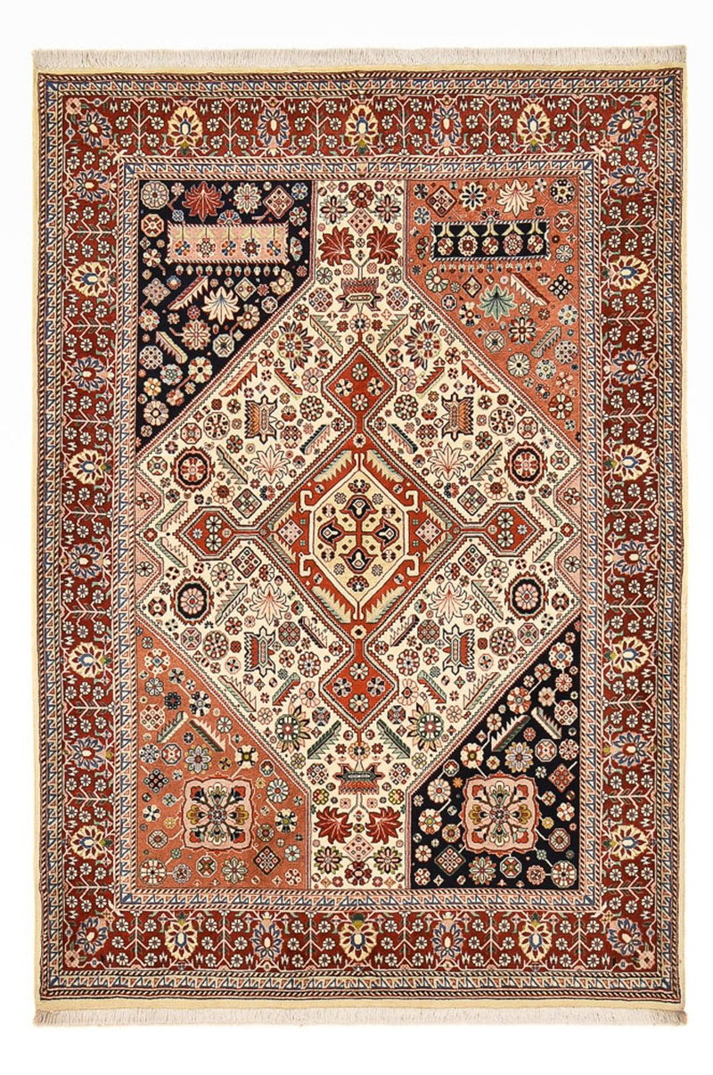 Gabbeh Tapijt - Kashkuli Perzisch - 215 x 146 cm - veelkleurig