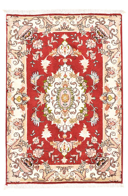 Perzisch tapijt - Tabriz - Royal - 90 x 58 cm - rood