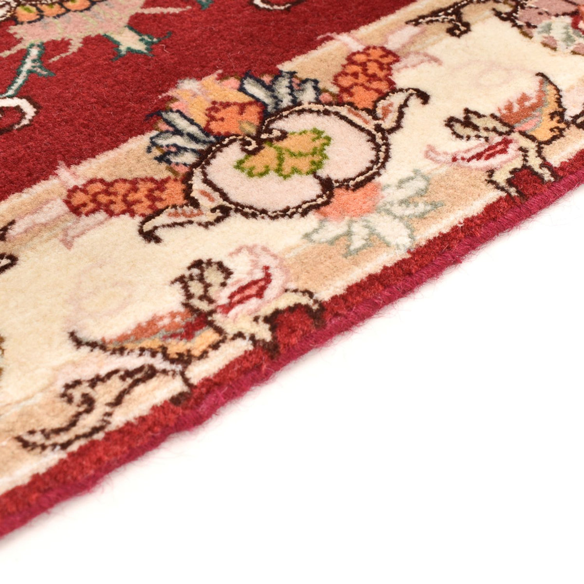 Perzisch tapijt - Tabriz - Royal - 90 x 58 cm - rood