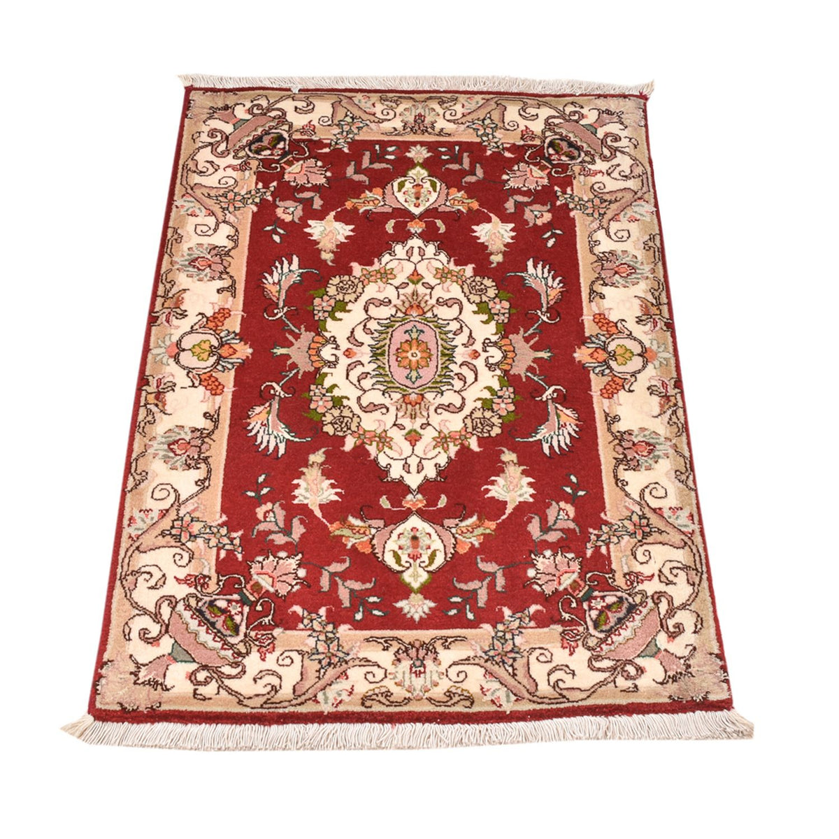 Perzisch tapijt - Tabriz - Royal - 90 x 58 cm - rood