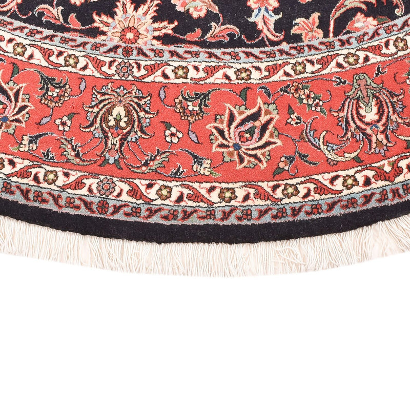 Perzisch tapijt - Bijar rond  - 200 x 200 cm - donkerrood