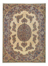 Rafsanjan Tapijt 260x345cm - Perzisch tapijt - Rechthoekig / Zand / 260 x 345 cm Rechthoekig