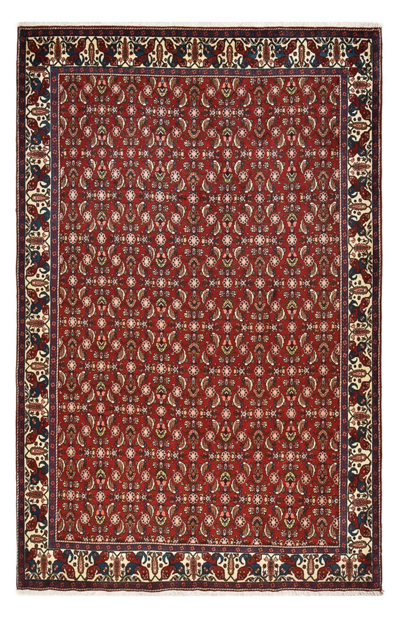 Perzisch tapijt - Bijar - 316 x 204 cm - donkerrood
