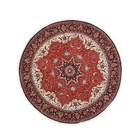Perzisch tapijt - Bijar rond  - 150 x 150 cm - rood