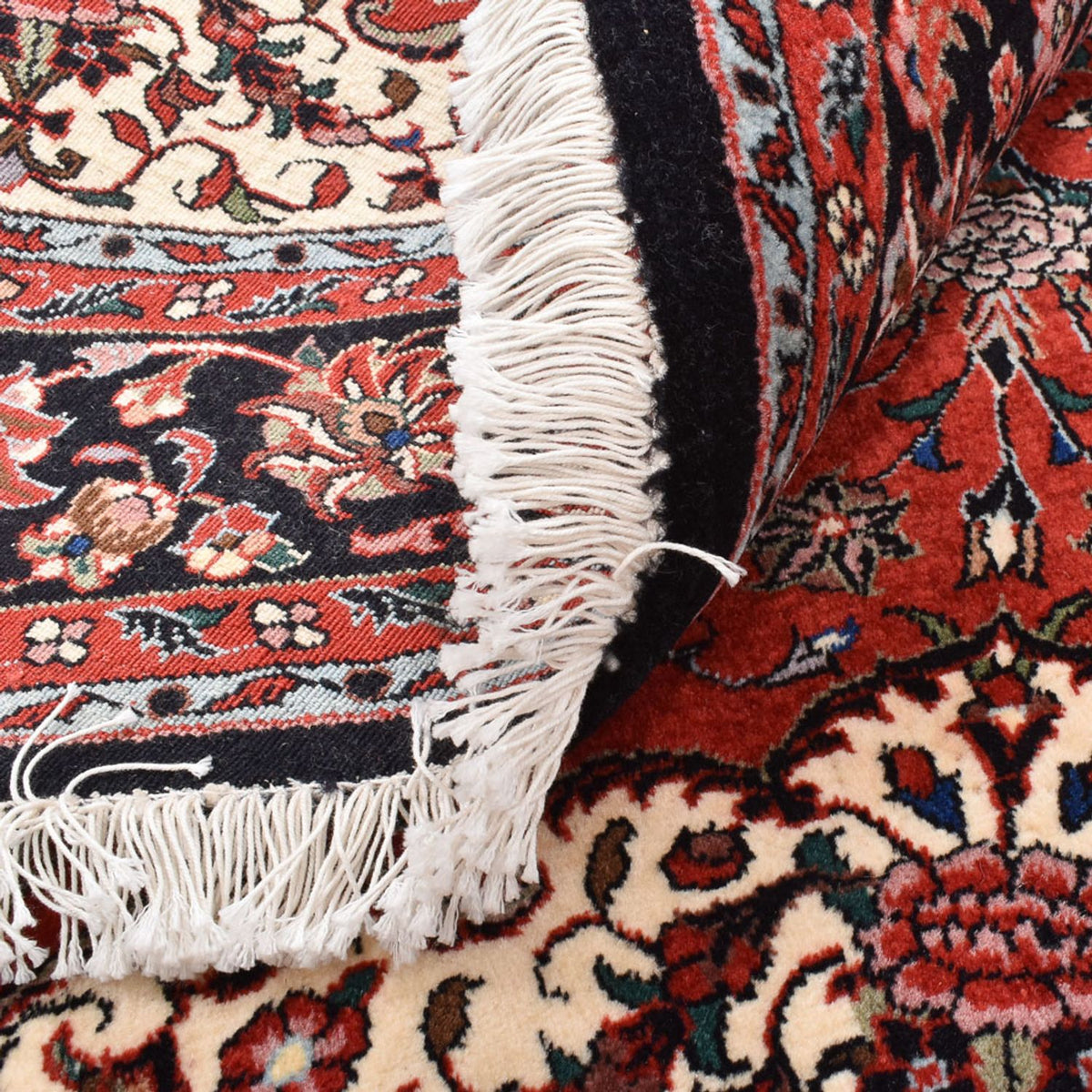 Perzisch tapijt - Bijar rond  - 150 x 150 cm - rood