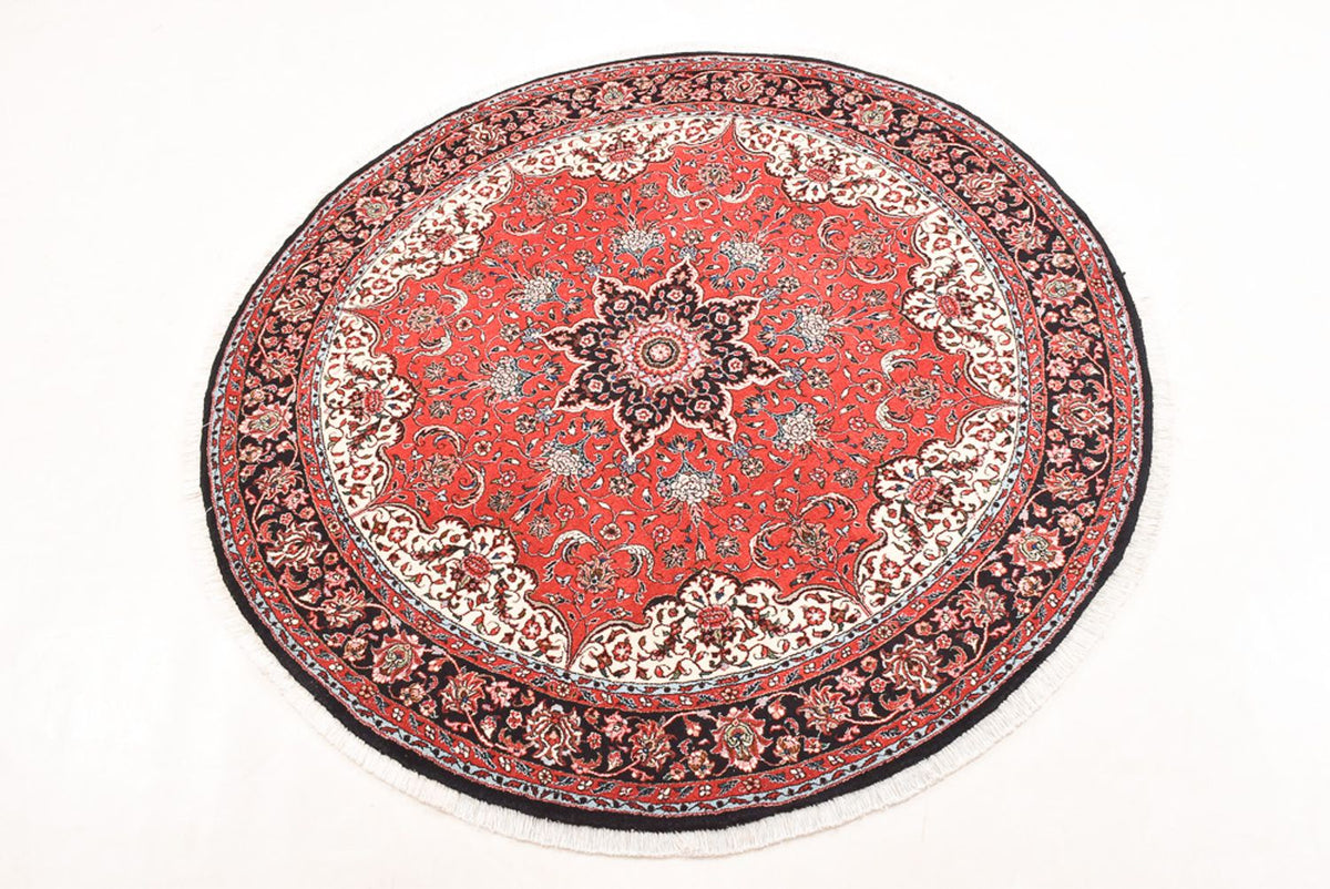Perzisch tapijt - Bijar rond  - 150 x 150 cm - rood