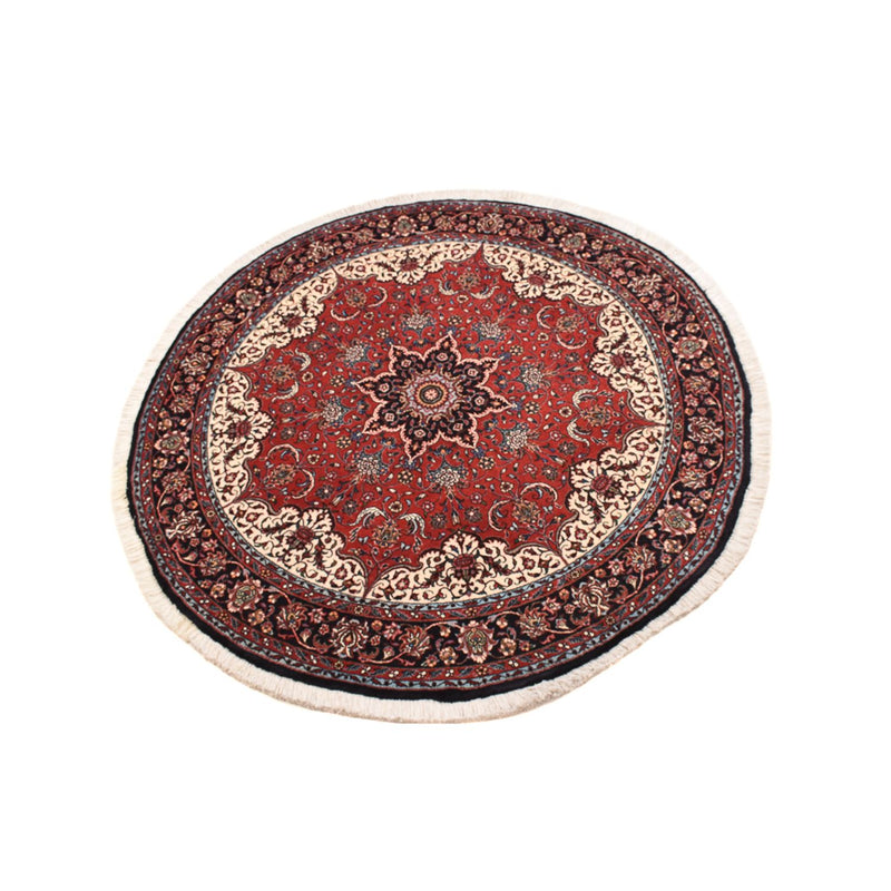 Perzisch tapijt - Bijar rond  - 150 x 150 cm - rood