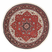 Perzisch tapijt - Bijar rond  - 150 x 150 cm - rood