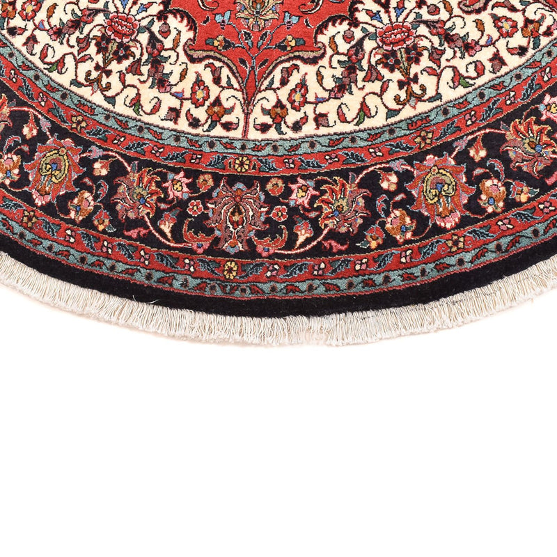 Perzisch tapijt - Bijar rond  - 150 x 150 cm - rood