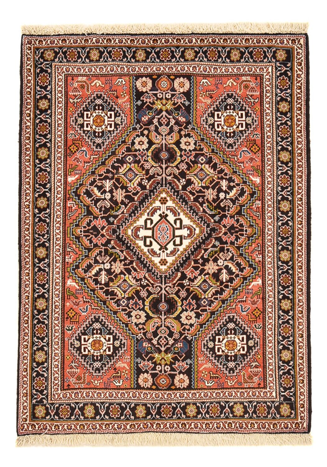 Gabbeh Tapijt - Kashkuli Perzisch - 158 x 110 cm - licht rood
