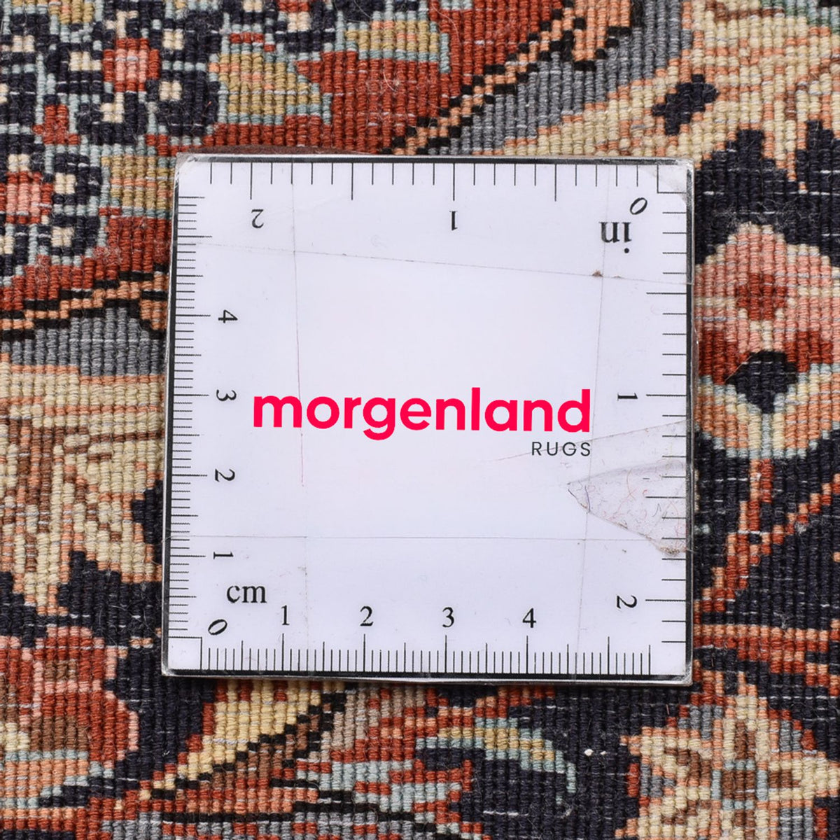 Perzisch tapijt - Ghom - 77 x 60 cm - veelkleurig