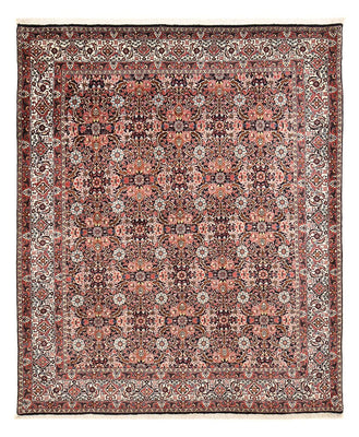 Perzisch tapijt - Bijar - 247 x 204 cm - donkerrood