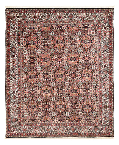 Bidjar Tapijt 204x247cm - Perzisch tapijt - donkerrood