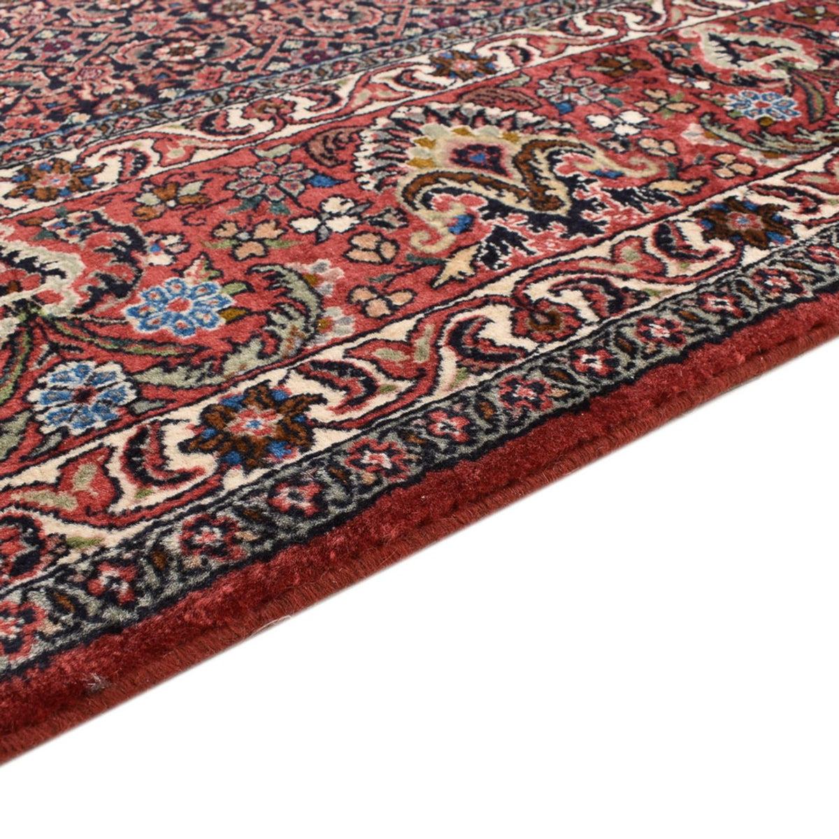 Bidjar Tapijt 194x247cm - Perzisch tapijt - roest