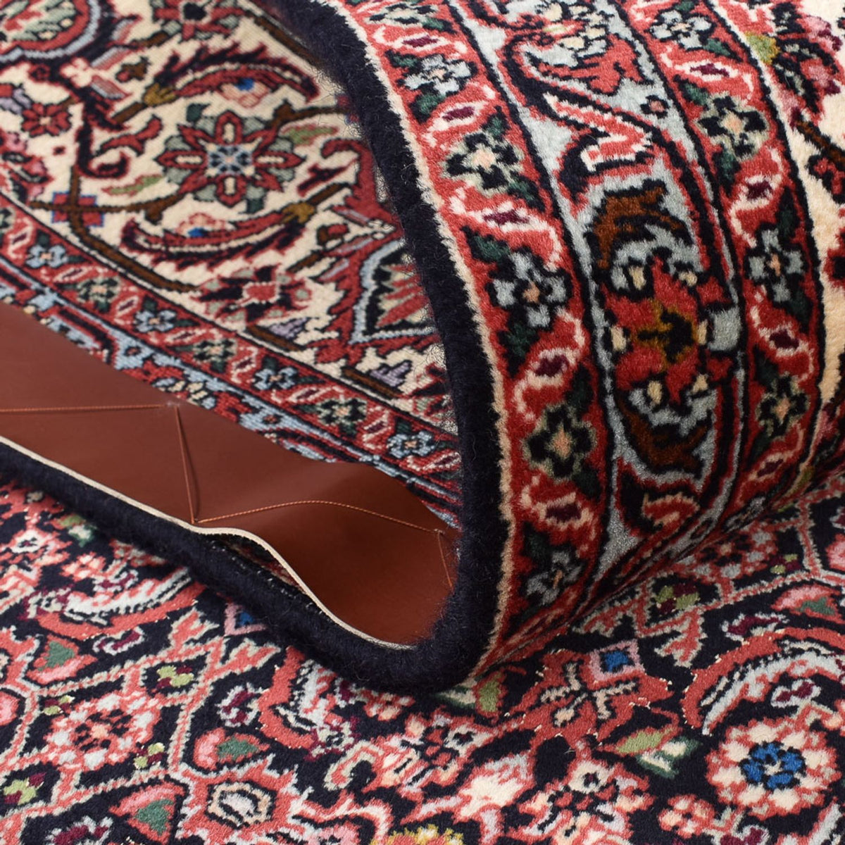 Perzisch tapijt - Bijar - 250 x 204 cm - roest